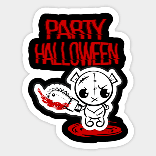 party halloween Sticker